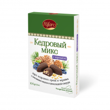 РИФЕРО Кедровый микс с черникой конфеты 100 гр
